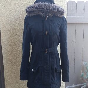 Roxy Black Hooded Jacket
